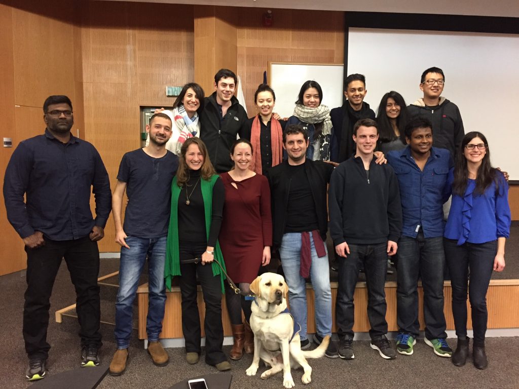 Ayelet, Yael and Murphy with Cornell Tech people
