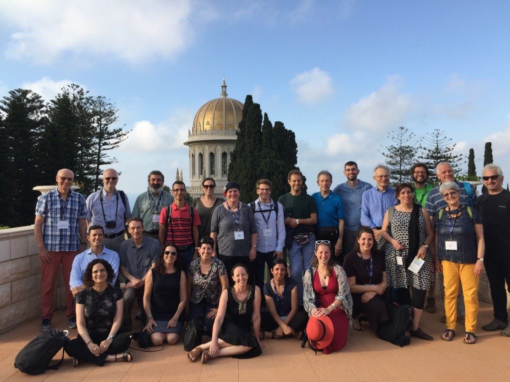 Group photo at the Baha'i Gardens